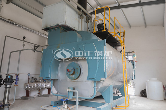 吉林德達(dá)6噸WNS系列兩回沼氣蒸汽鍋爐項(xiàng)目