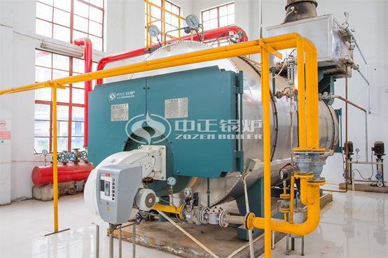 1.5噸WNS冷凝式沼氣蒸汽鍋爐項(xiàng)目