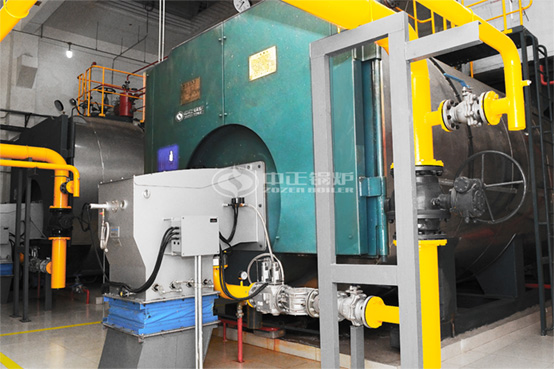 40噸SZS冷凝式沼氣鍋爐項(xiàng)目
