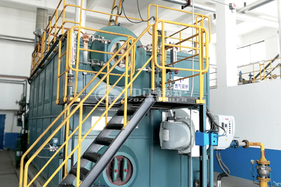 7MW WNS系列沼氣熱水鍋爐項目